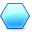 Hexagon LightCyan icon