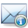 Info, mail LightSteelBlue icon