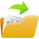 open, File Goldenrod icon