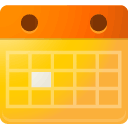 event, Calendar, y Gold icon