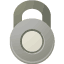 padlock, Gr DarkGray icon