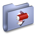 Transmit, torrents, Folder LightSteelBlue icon