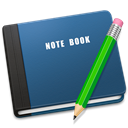 Book, Note DarkSlateGray icon