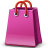 Bag, Shoping PaleVioletRed icon
