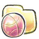 Folder, Basketball PaleVioletRed icon