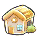 Home, places SandyBrown icon