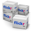flickr, Shipping Silver icon