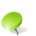 mapmarker, chartreuse, drawingpin, Left Black icon
