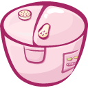 filled, Cooker MistyRose icon