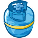 Container, Gas Teal icon