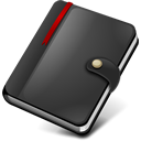 Notebook, Moleskine DarkSlateGray icon