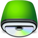 rom, Cd, drive LawnGreen icon