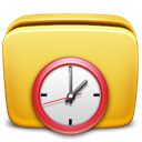 Scheduled, Folder, Tasks Khaki icon