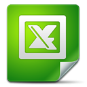 office, Excel ForestGreen icon