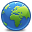 earth DarkSlateBlue icon