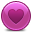 Heart, pink Purple icon