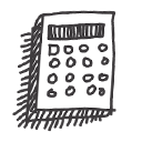 Calculatrice DarkSlateGray icon