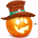 pumpkin Black icon