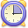 15, Clock MediumPurple icon