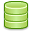 Database, green DarkKhaki icon