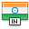 flag, India MediumSeaGreen icon