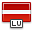 Latvia, flag Firebrick icon