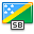 solomon, islands, flag SeaGreen icon