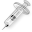 syringe Black icon