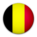 of, Belgium, flag Black icon
