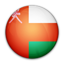 Oman, of, flag Black icon