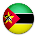 of, Mozambique, flag Black icon