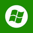 media, Center, windows Green icon