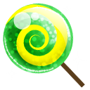 Lollipop, Candy MediumSeaGreen icon