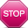 stop MediumVioletRed icon