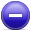 round, Minus, remove SlateBlue icon