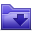 Downloads, Folder DarkSlateBlue icon
