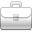 Bag, Briefcase Silver icon