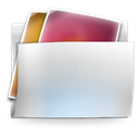 Folder, Pictures LightGray icon