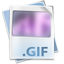 File, Gif Lavender icon