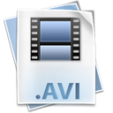 Avi, film, movie, File, Clip Lavender icon