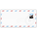 envelope, Stamp Snow icon