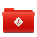 new, red, Folder, Common, soda Firebrick icon