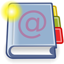 Address, new, Book LightSteelBlue icon