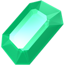 green, gem, Emerald, gemstone, precious, Stone, jewel MediumSeaGreen icon