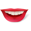 happy, lips, Teeth, smile, funny, smiley, hollywood Black icon