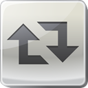 retweet, Arrow, square, Social, Copy, Duplicate Gainsboro icon