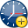 increase, time, watch, Add, Clock, plus LightSlateGray icon