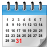 Month, Schedule, date, End, period, Calendar LightGray icon