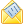 Letter, open Khaki icon