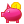 Bank, piggy Crimson icon